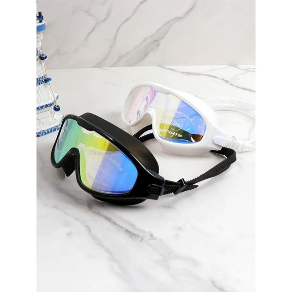 UV Protected Men Swimming Goggles Silicone Swimming Goggles For Sports And Fitness