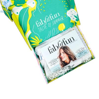Produto feito ondulado do costume da fábrica que empacota 4 impressão a cores Logo Carton Mailer Boxes