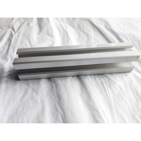 Custom Extruded Aluminum Profile , Black Silver Blue Anodized Extruded Aluminum Profile