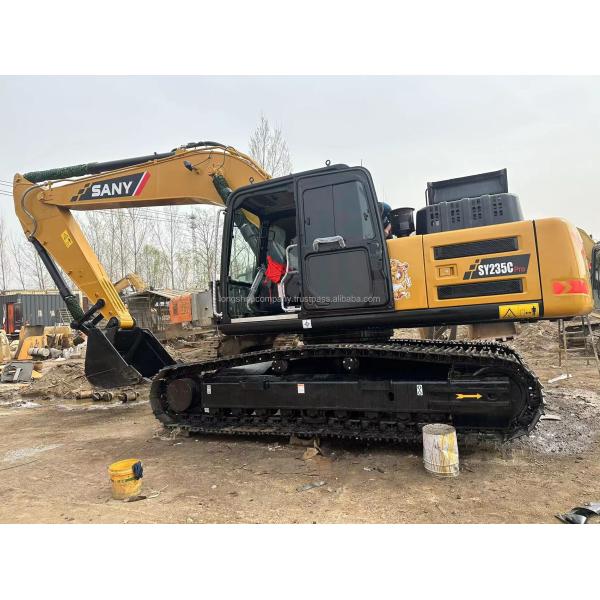 Buy Used Sany SY235C Excavator 25 Ton Digger Machine for Road Construction