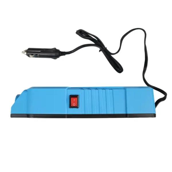 Smart Car Inverter 200W Car Quick Charger With 3 In 1 Retractable Cables Car Charger Cell Phone Charger With Led Display