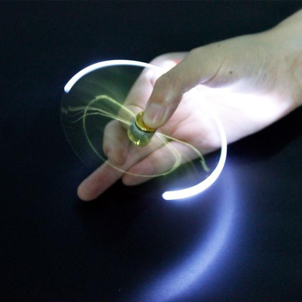 Luminous Decompression Fingertip Finger Gyro for Kids Aged 5-7 Multi Functional and Fu