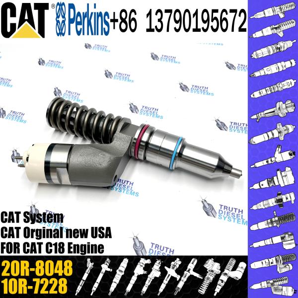 inyector de combustible diesel de tren común 20R-8048 10R-9787 211-3026 276-8307 10R-0724 10R-9787 para el motor Caterpillar C18