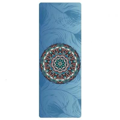 Custom design printed Suede Yoga Mat, full color printing, Material suede,Washable Yoga Mat Eco Friendly