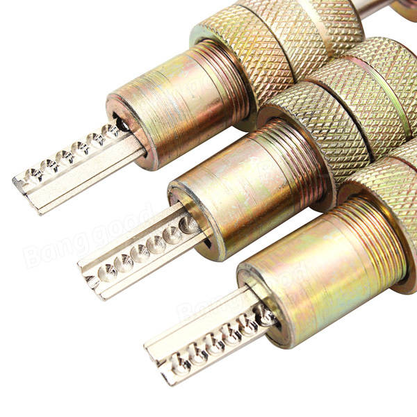 Proveedores de China 3 piezas Herramientas de apertura rápida de cerraduras Kaba Dimple Lock telescópicas Herramientas de ganzúas Kaba
