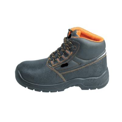 Breathable Work Boots Injection Contruction Worker Shoe For Construction Microfiber Leather Safety Shoes