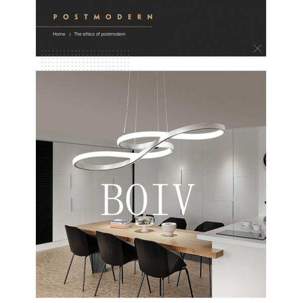 Fashionable, simple Acrylic chandelier Used for lamps and lanterns in dining room, living room and bedroom