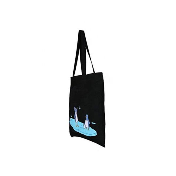 Personalized Recycled Shopping Bag , Custom Printed Cotton Tote Bags Trendy Stylish