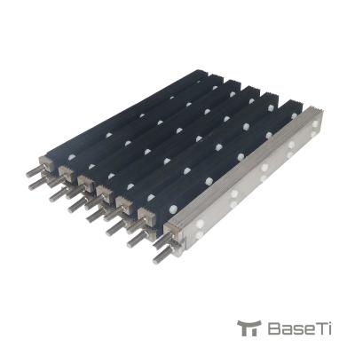 Titanium Mmo Anode Mixed Metal Oxide Anode For Sewage Treatment