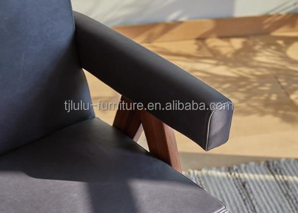NO Folded Latest Design Home Furniture Upholstered Living Room Chair featuring Solid Wood Accent Chairs