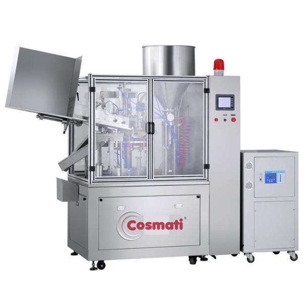 Automatic Tube Filling Sealing Machine for Inner Heating Toothpaste Cosmetic