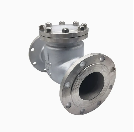 304 Stainless Steel High-Pressure Anti-Backflow Flange Swing Check Valve for Oil/Gas Pipeline