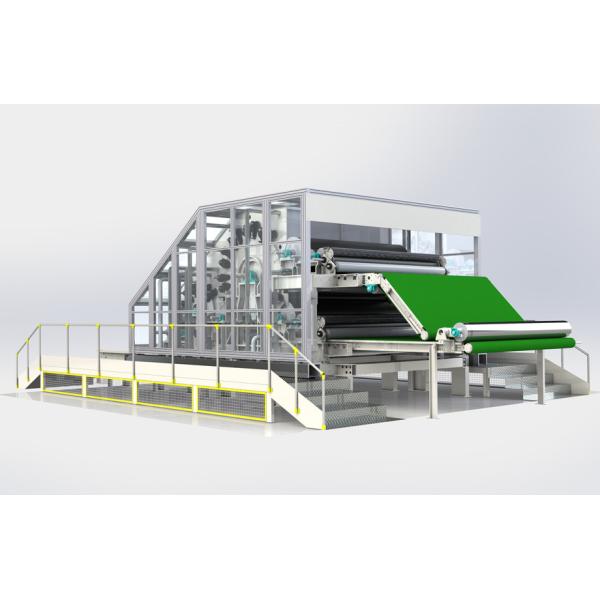 чувствуемое фильтрацией полиэфирное волокно производственной линии иглы материалов 500kg/H пробивая