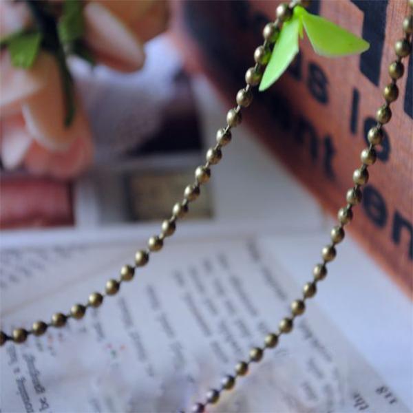 2015 Fashion Partition 6mm Gold Stainless Steel Ball Chain Curtain metal bead curtain
