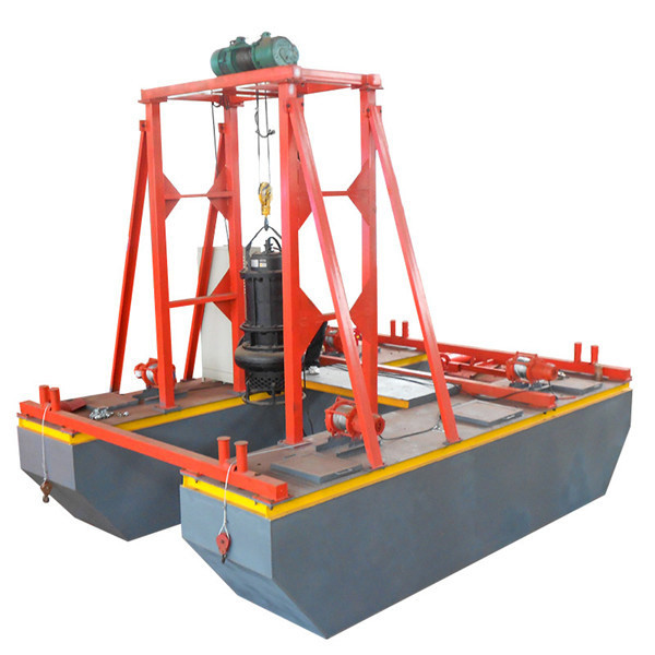 River Submerge Sand Dredger With Dredging Sand Pump