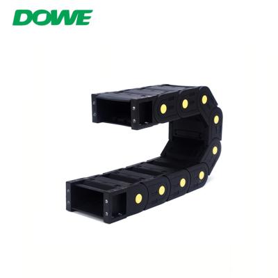 H65x250 encerrou a corrente Tow Chain Cable Drag Chain da tração da máquina de gravura do cabo