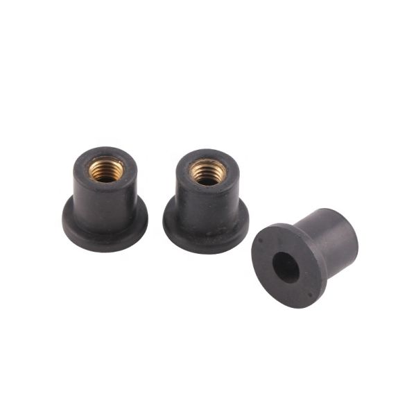Stainless Steel Threaded Insert Nut Expansion Brass Rubber Rivet Nut M3 M4 M5