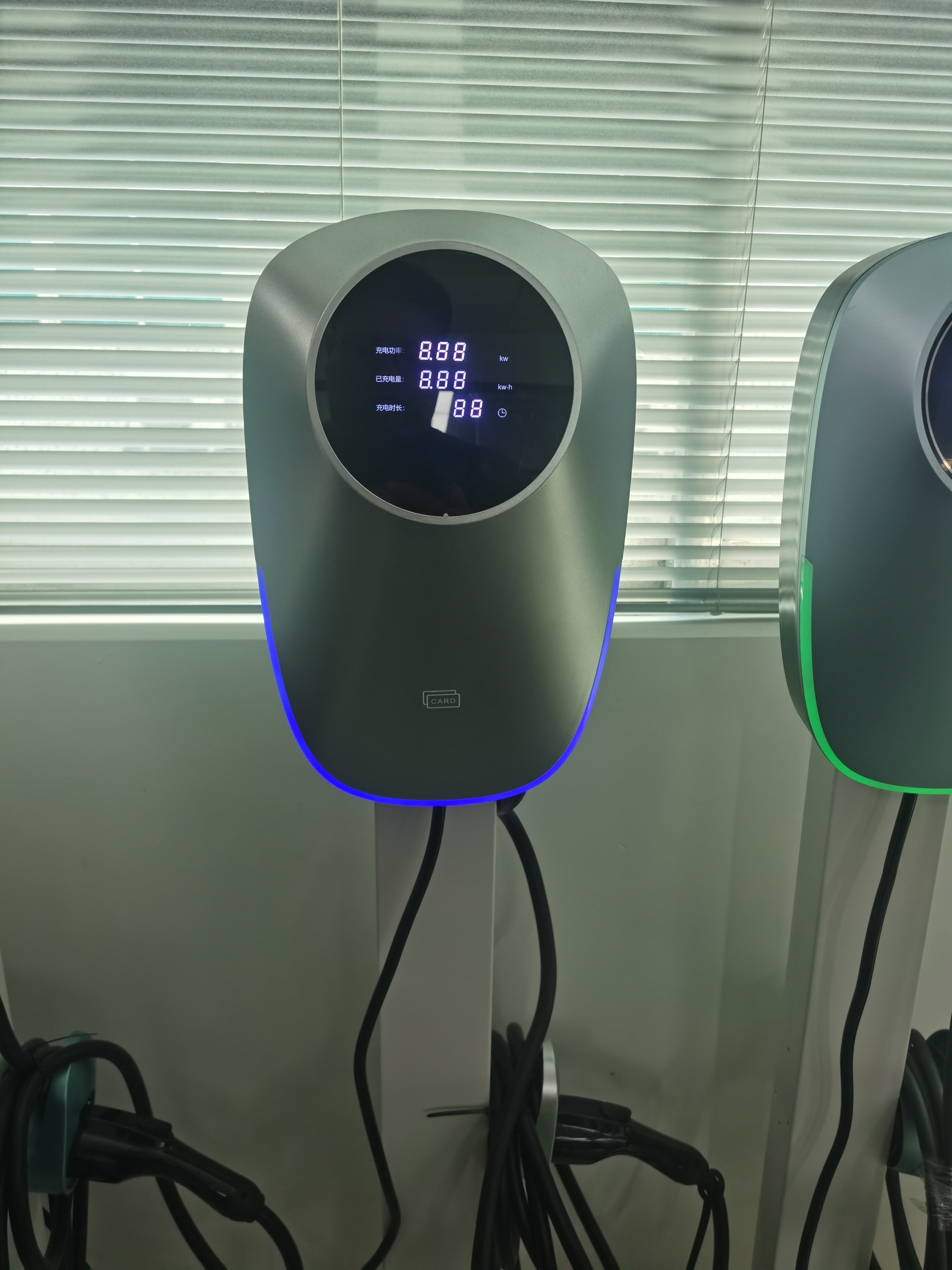 7 кВт 11 кВт 21 кВт Умная зарядная панель для электроэнергии Wi-Fi Связь Bluetooth