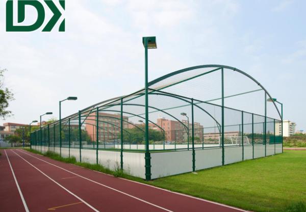 Europe Popular Design Direct Artificial Grass Soccer Cage Fence With Customized Size
