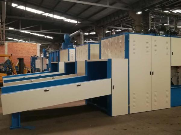 High Capacity Wool Fiber Opener Machine , Low Noise Nonwoven Baler Machine