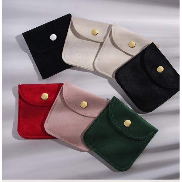 OEM/ODM Acceptable Microfibre Jewelry Pouches Custom Logo Earring Bags for Arrivals