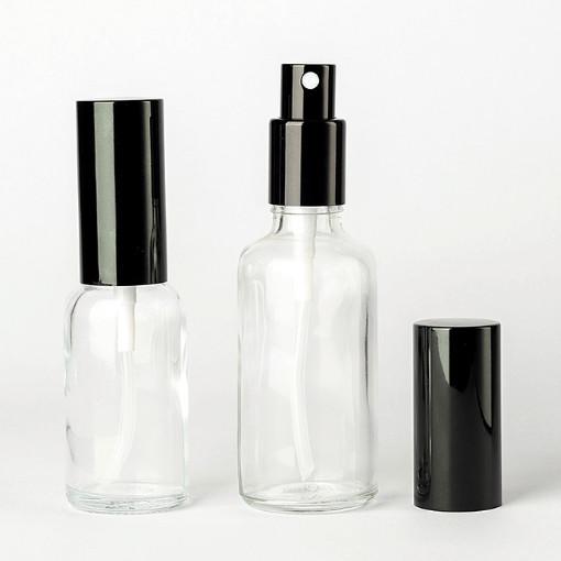 Aluminum Glass Mist Spray Bottle 10ml 30ml Refillable Glass Perfume Spray Bottles Atomiser