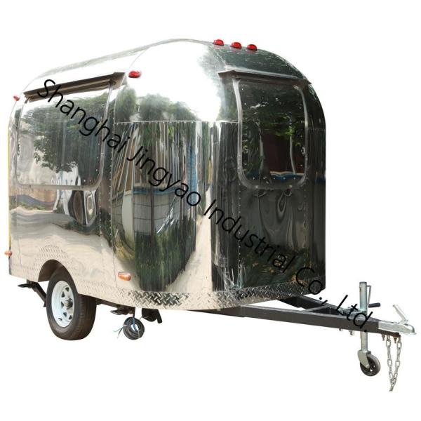 1500KG Mobile Food Trailer Fast Street Vending Cart with Style and High Sales Volume