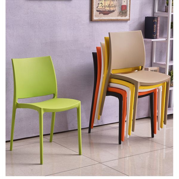 Cheap Price Home Furniture Stackable Dining Restaurant Cafe Plastic Chair for Sale
