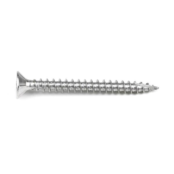 Pozidriv Flat Head Wooden Screw for Timber Construction made of 316 Stainless Steel