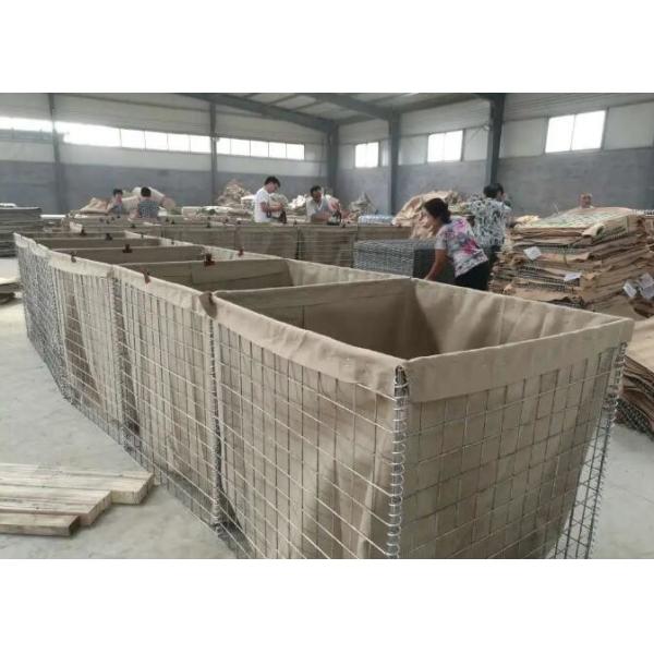 Стены взрыва Hesco стены сваренной сетки HESCO провода Galfan