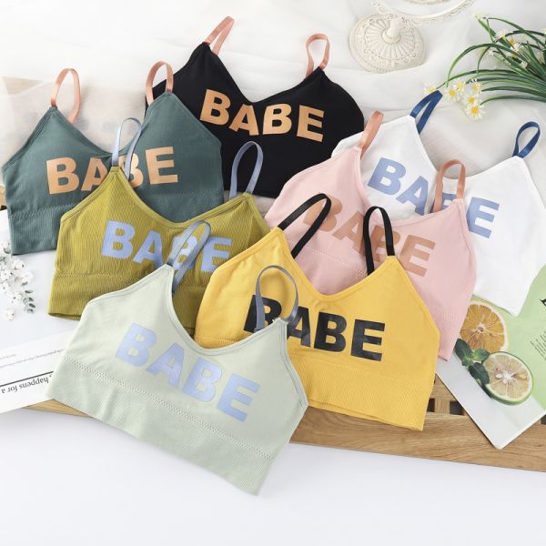 Comfortable Vest Style Girl's Bra High Quality New Arrival 2025 Wholesale Women Vest Style Bra for Slim Girls