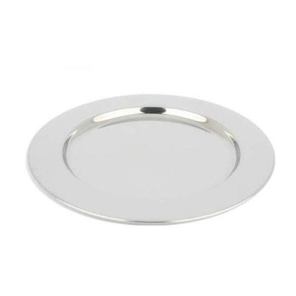 Nordic Style Metal Houseware 430 Stainless Steel Dessert Cheese Tray 32.5*0.7CM