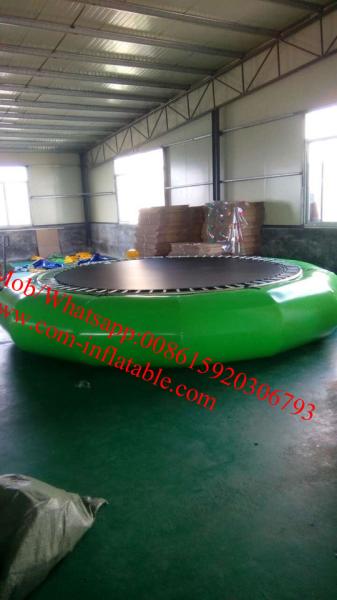 Factory price inflatable water trampoline for sale inflatable water park games