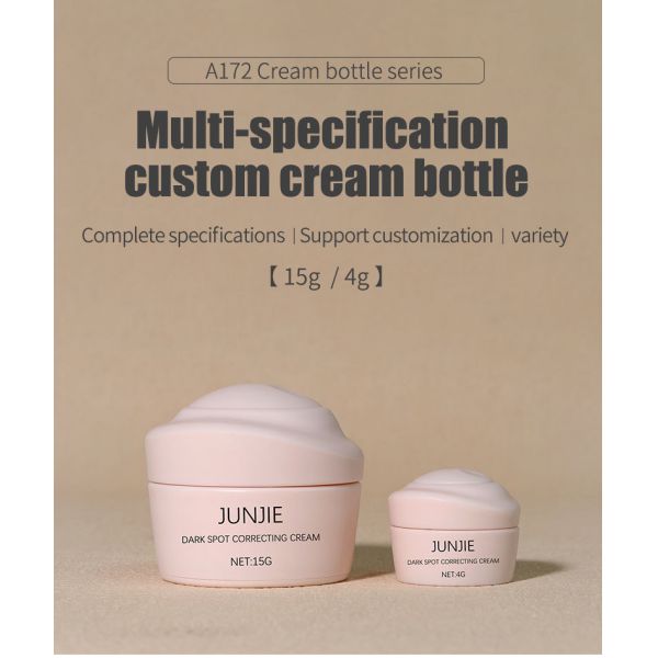 PP Round Jars Colored Plastic Jars Plastic Skincare Packaging Eye Round 4g 15g Cosmetic Jars for Cosmetics Industry Packaging