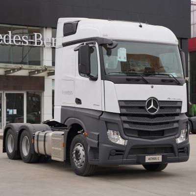 Camion tracteur à tête de moteur diesel de 530 ch pour Mercedes Benz Actros avec ABS Oui Euro 6 et haute puissance
