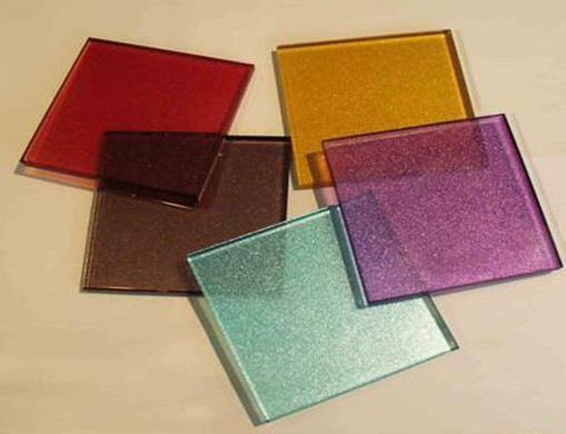 Cristales reflectores de color flotante transparente para la decoración de edificios