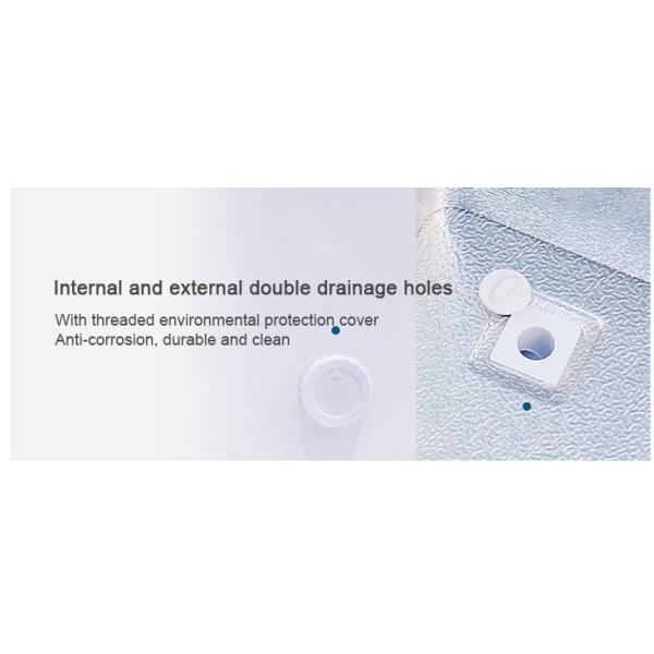 700L Industrial Refrigeration Equipment Supermarket Commercial Chest Freezer