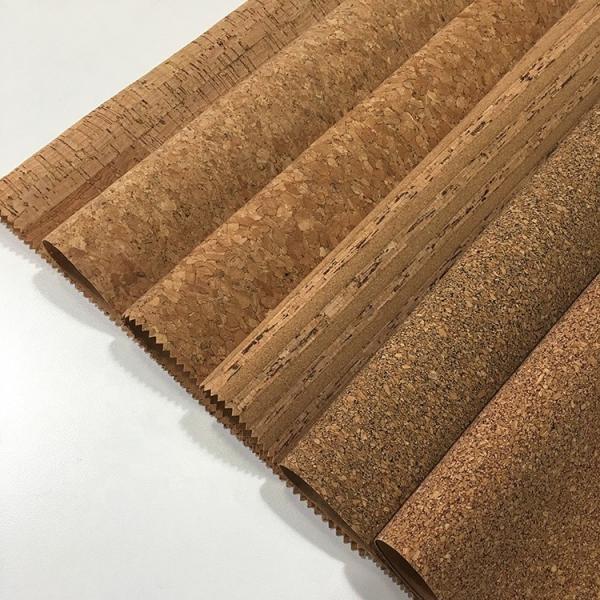 Breathable Cork Leather Fabric Sofa Furniture Applied 54 Width Pattern Finished