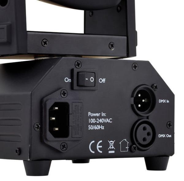 LED Beam Moving Head Light RGBW Mini moving head beam Spot light With 10 degree Angel