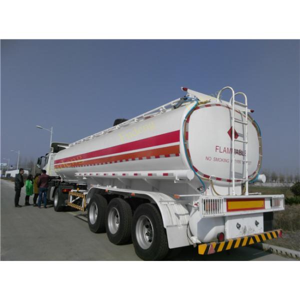 3 axles fuel tanker trailer 40000 liters fuel Tanker trailer gasoline transport truck trailer