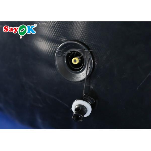PVC Christmas Ornaments Inflatable Snow Globe For Outdoor Advertising