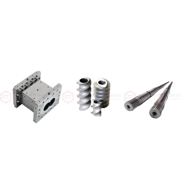 twin screw extruder barrel Ко вращающиеся параллельные экструдерные винты и бочки ISO сертификация