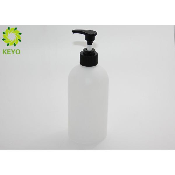 500ml HDPE White Plastic Pump Bottle For Hand Washing Sanitizer Disinfectant