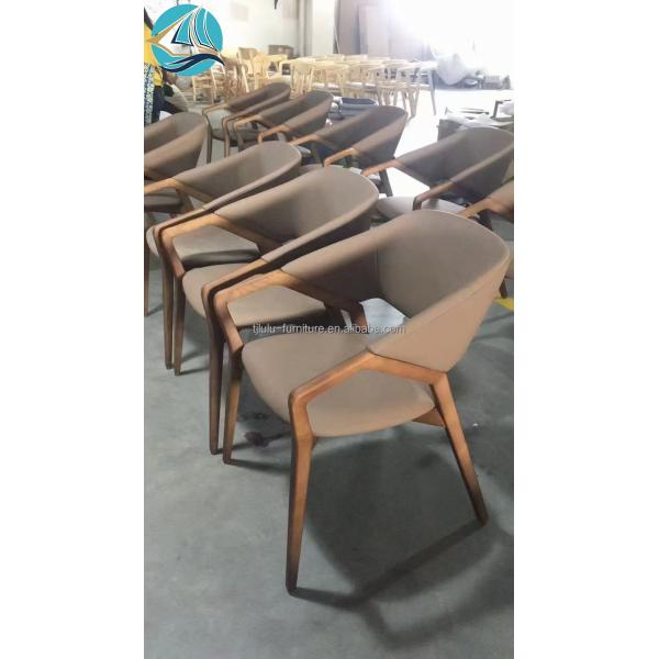 Modern Dining Room Chair Nordic Style Solid Wooden Chairs for Restaurant W58*D61*H80CM Mail Packing Y