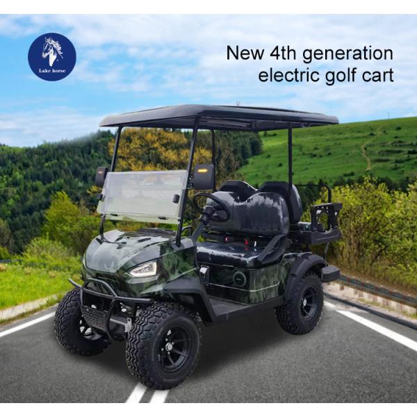Electric Golf Cart with 2 Seater Lake Horse Transaxle Front LED Headlight