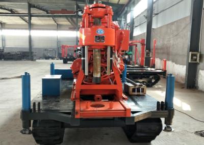 Equipamento de broca GK200 montado esteira rolante de furo exploratório diesel móvel