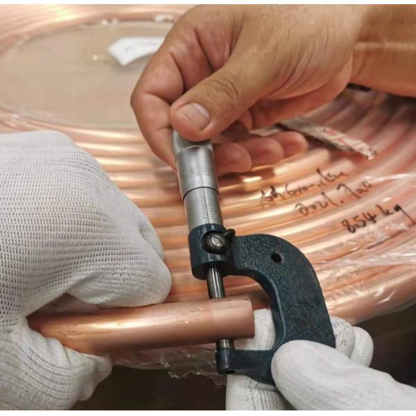 ASTM B280 C10200 Медная круглая труба