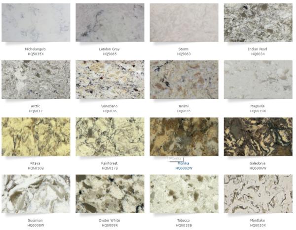 Marbling Vein Like Solid Surface Kitchen Top , High Hard Unique Kitchen Countertops