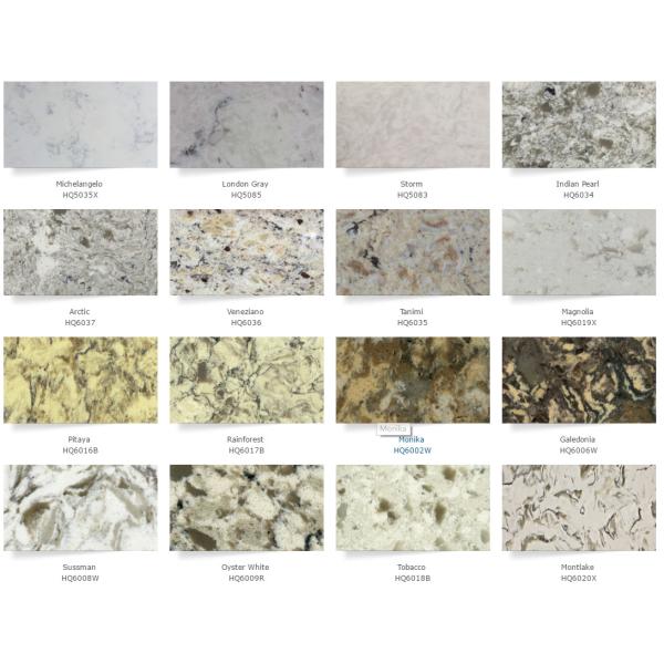 Affordable Quartz Vanity Countertops , Public White Quartz Bath Countertops