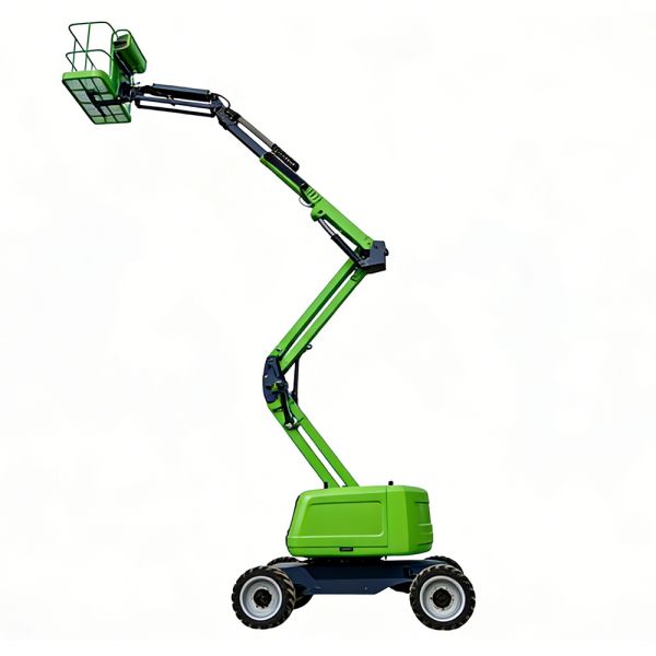 Telandor Diesel Cherry Picker Lift 60 Foot Articulating Boom Lift Customized